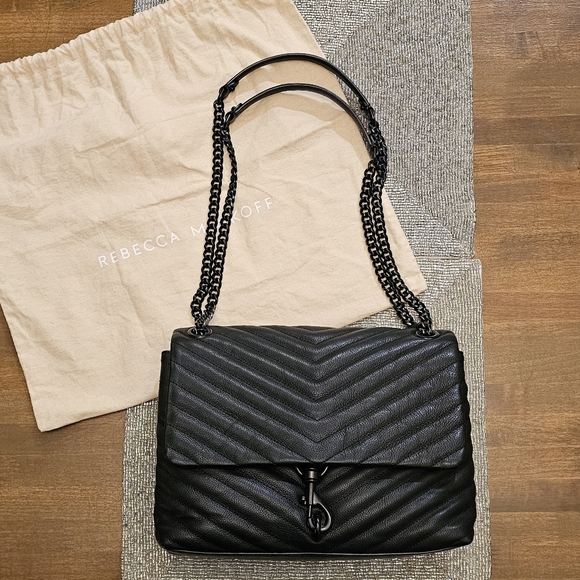 Rebecca Minkoff Edie Shoulder / Crossbody Bag with Dust Bag - Picture 1 of 16